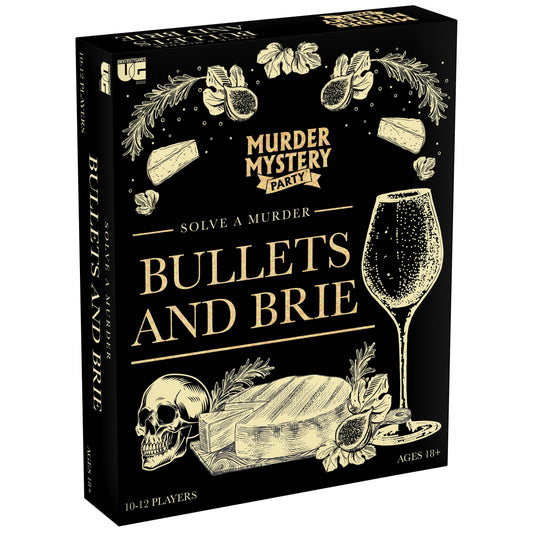 Murder Mystery Party - Bullets And Brie