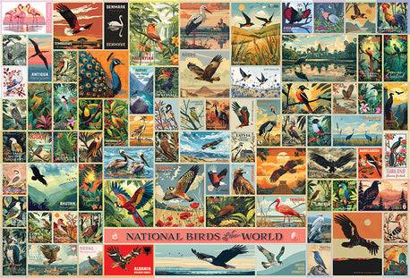 National Birds Of The World - 2000 Pieces