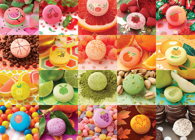 Nom Nom Macarons - 500 Pieces