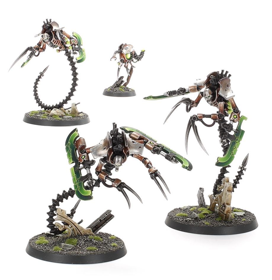 Necrons- Ophydian Destroyers