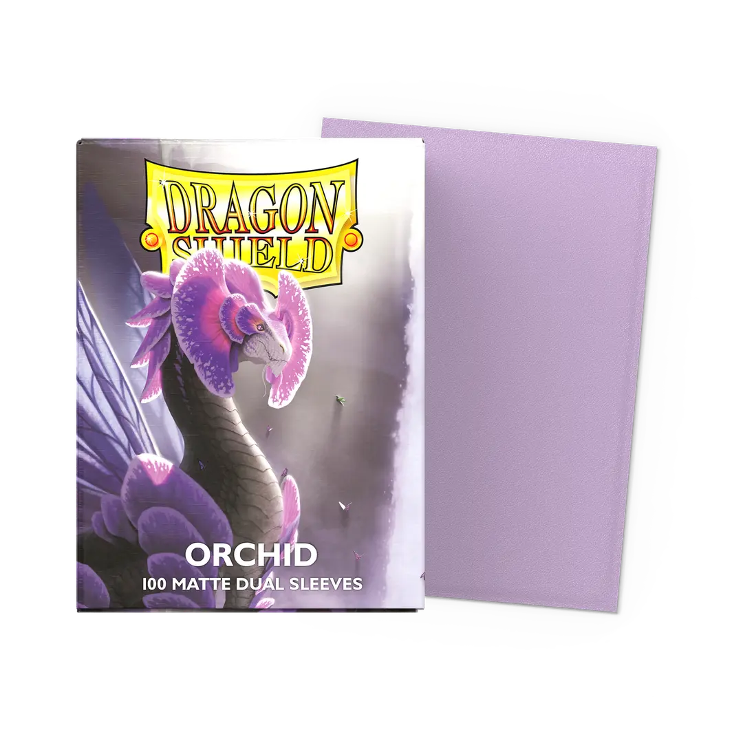 Matte Dual Sleeves - Orchid 100CT