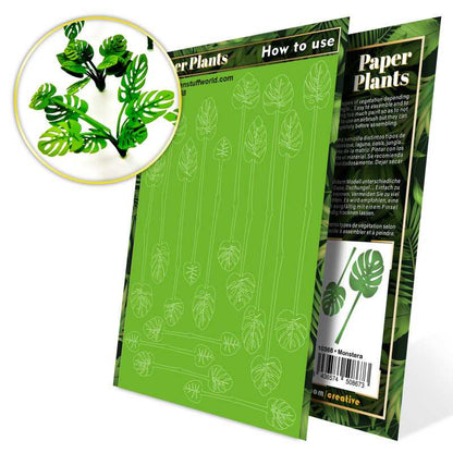Paper Plants - Monstera