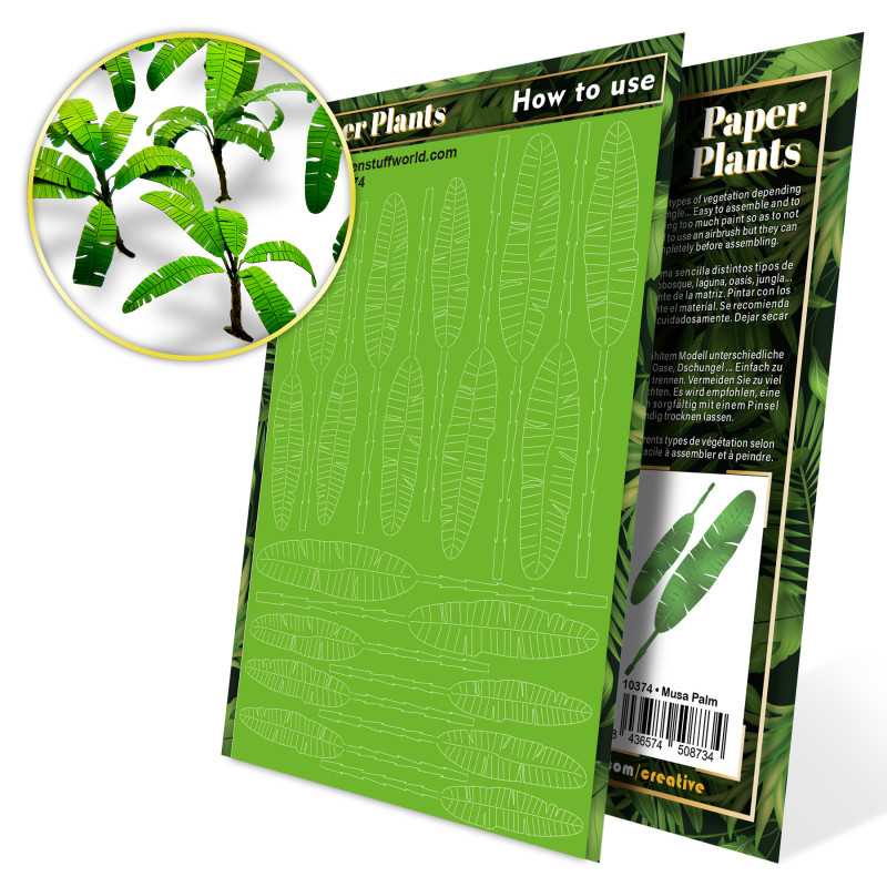 Paper Plants - Musa Palm