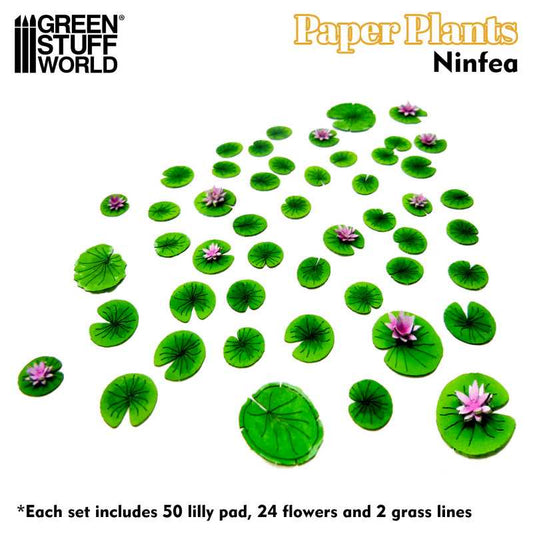 Paper Plants - Ninfea (Lilly Pads)
