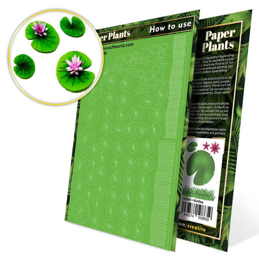 Paper Plants - Ninfea (Lilly Pads)