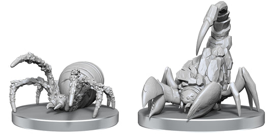Pathfinder - Cave Scorpion & Hunting Spider