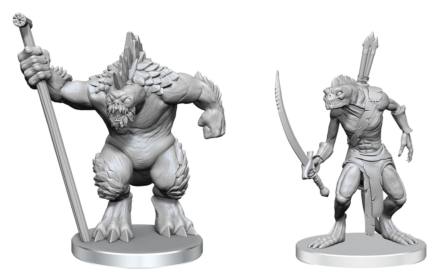 Pathfinder - Xulgath Skirmisher & Stoneliege
