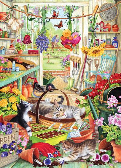 Potting Shed Cats - 500 Pieces