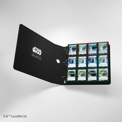 Premium Cardport: Star Wars Unlimited: Black (24 Pocket)