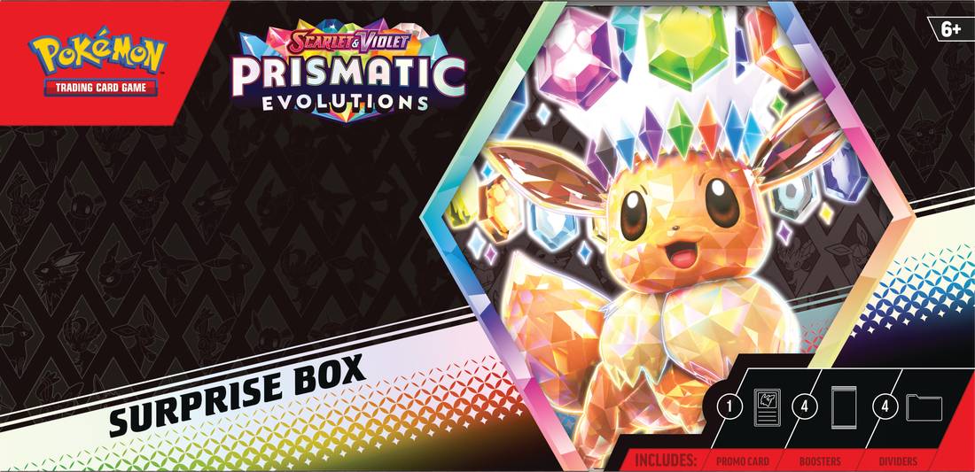 Pokémon Prismatic Evolution Surprise Box