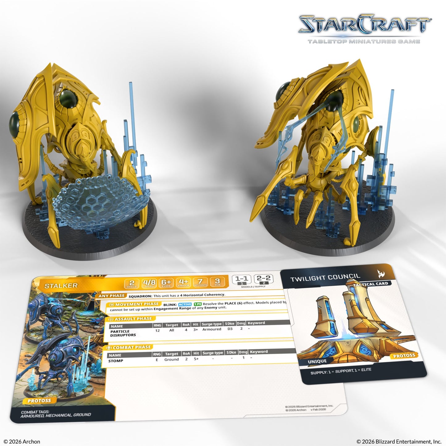 StarCraft: Tabletop Miniatures Game - Protoss Stalker (Pre-Order for August 24th)