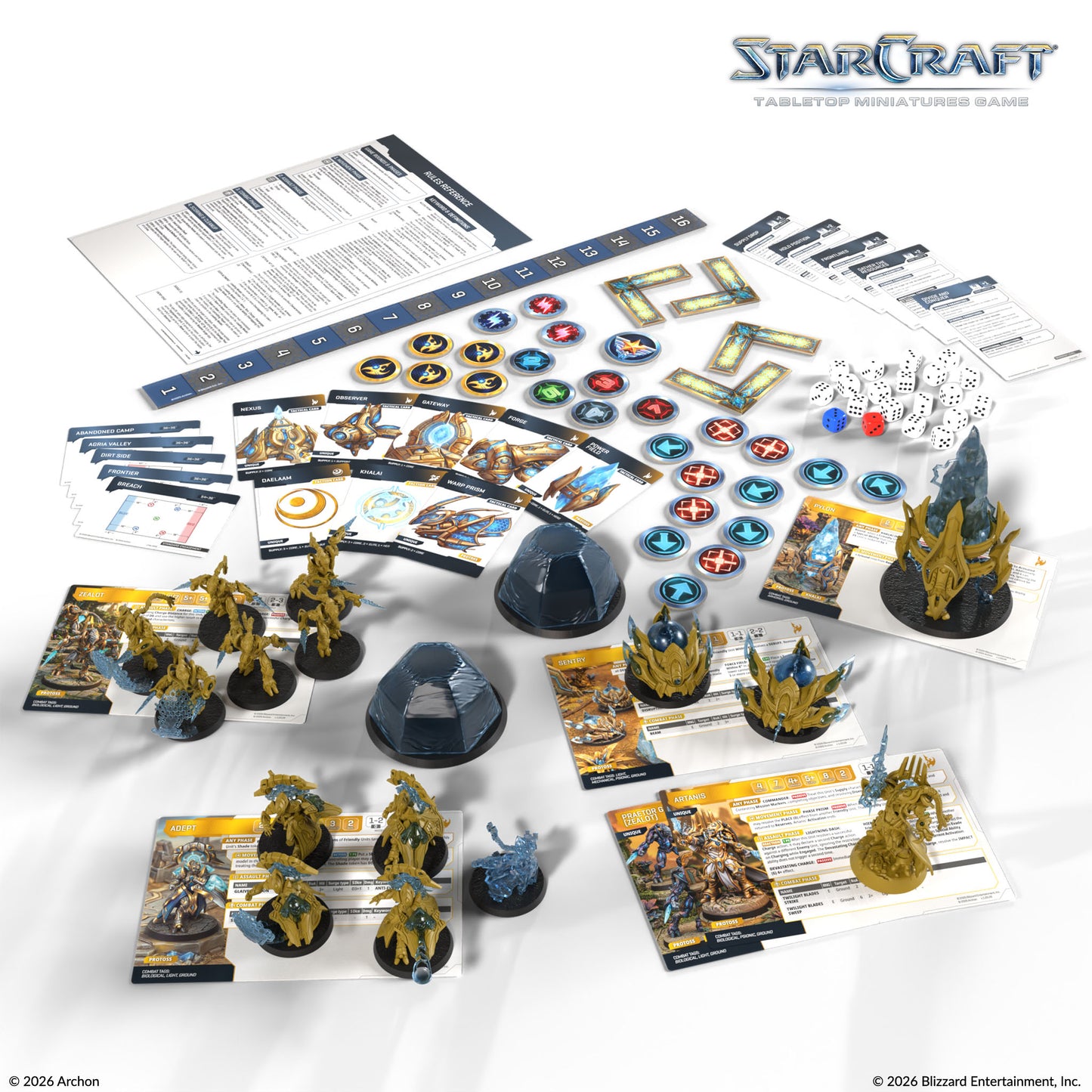 StarCraft: Tabletop Miniatures Game - Protoss Starter Set: Founders Edition (Pre-Order for August 24th)