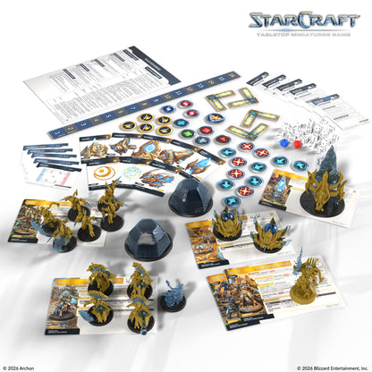 StarCraft: Tabletop Miniatures Game - Protoss Starter Set: Founders Edition (Pre-Order for August 24th)