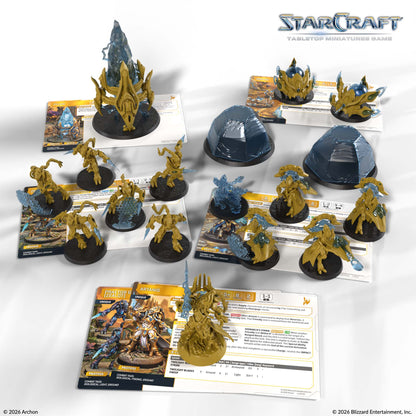 StarCraft: Tabletop Miniatures Game - Protoss Starter Set: Founders Edition (Pre-Order for August 24th)