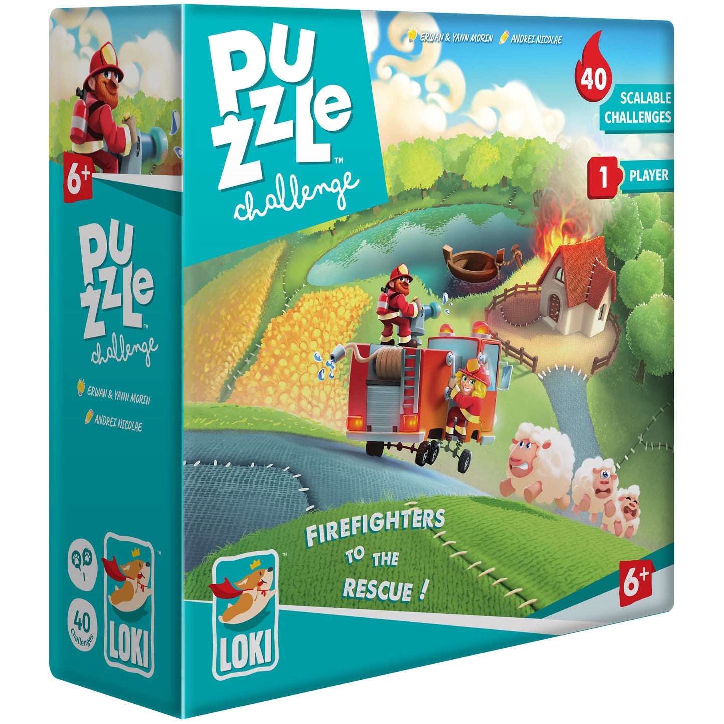Puzzle Challenge - Firefighters To The Rescue