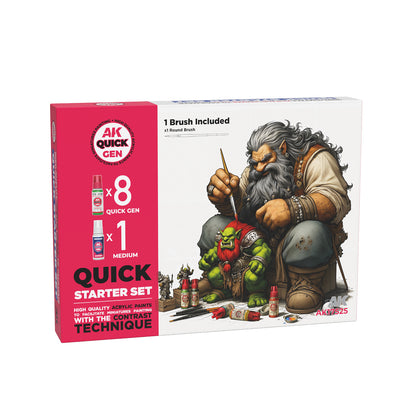 Quick Gen - Quick Starter Set (1 Brush)