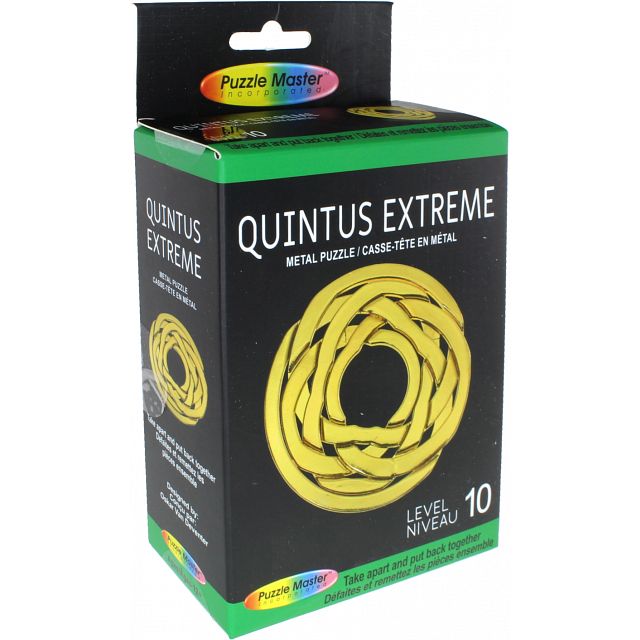 Quintus Metal Puzzle - Difficulty Level 10/10