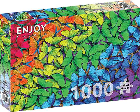 Rainbow Butterflies - 1000 Pieces