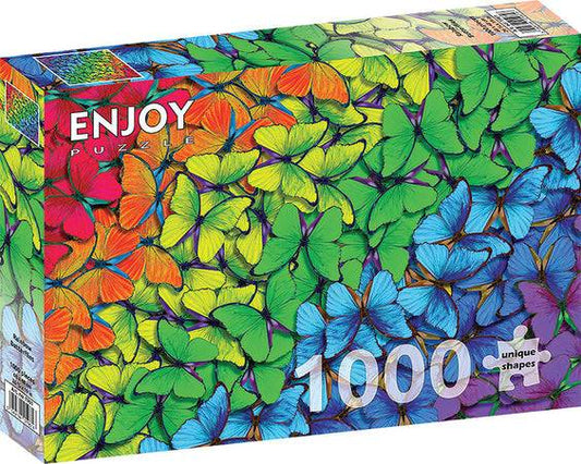 Rainbow Butterflies - 1000 Pieces