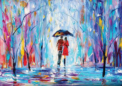 Rainy Love - 1000 Pieces