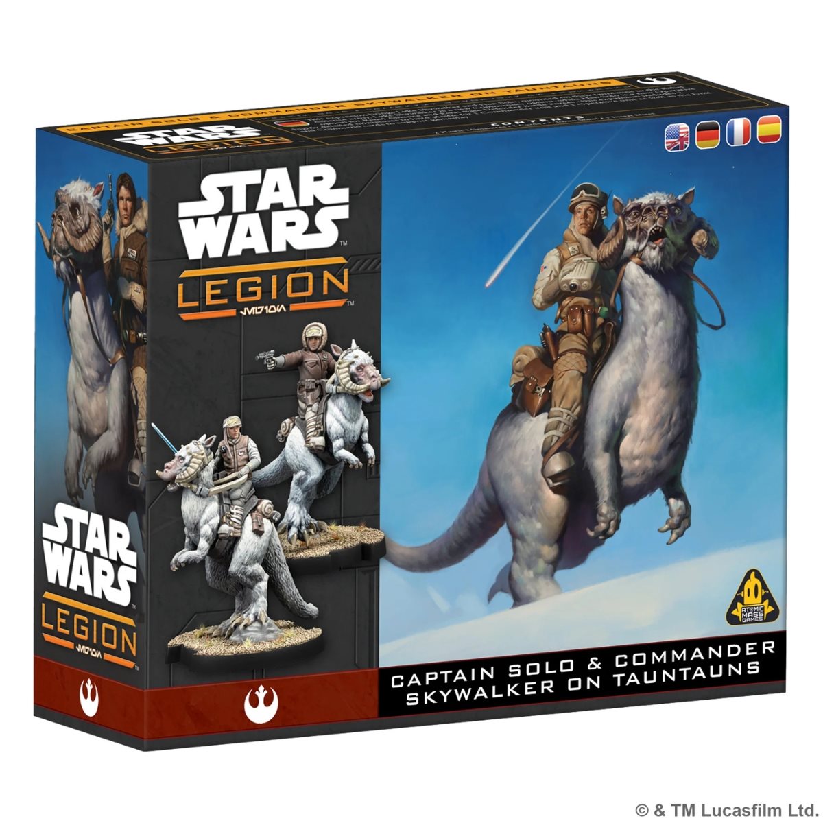 Rebel Alliance - Han & Luke on Tauntauns