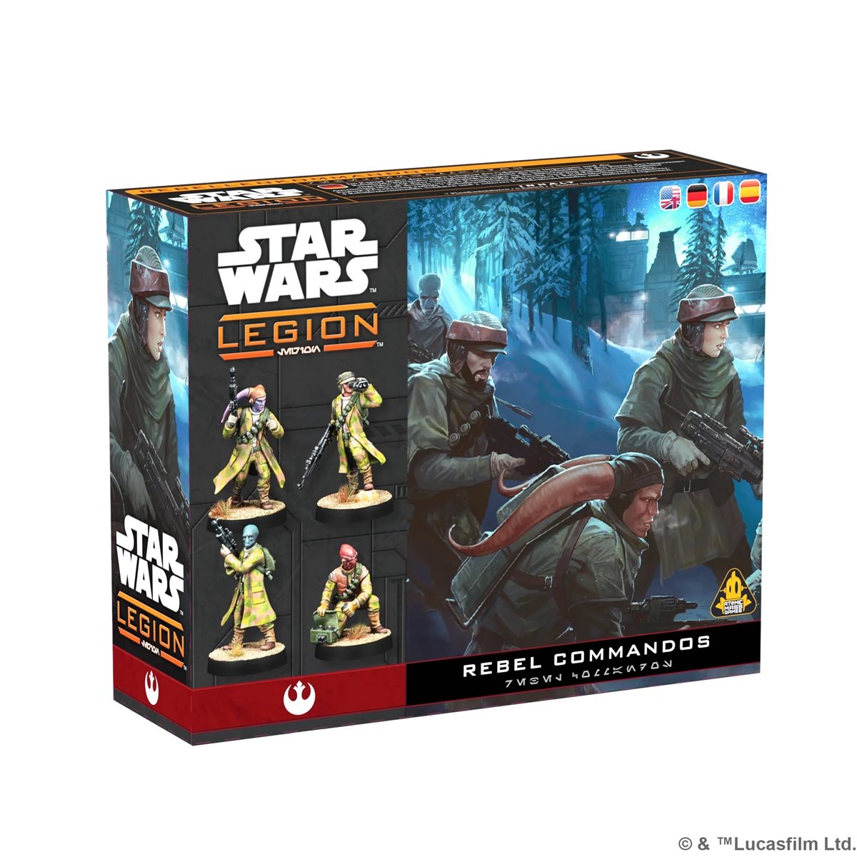 Star Wars: Legion: Rebel Commands (ATOSWQ16)