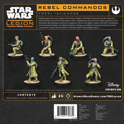 Star Wars: Legion: Rebel Commands (ATOSWQ16)