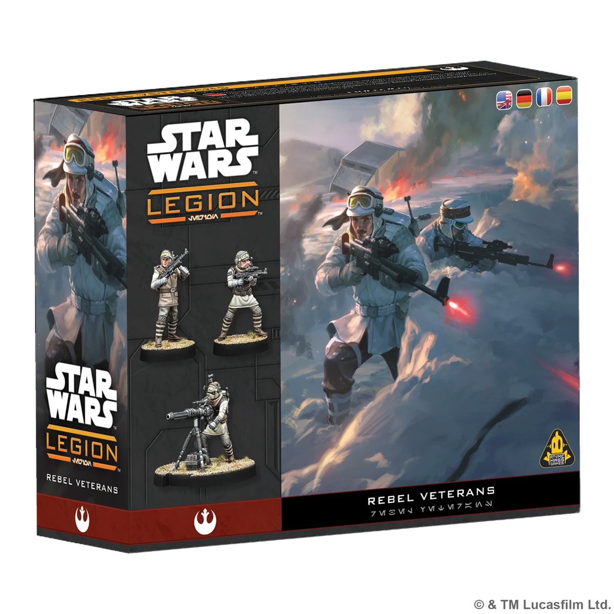 Star Wars: Legion: Rebel Veterans (ATOSWQ75) (Pre-Order for July 17th)