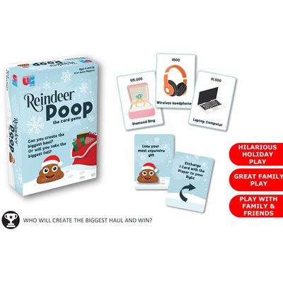 Reindeer Poop Card Game