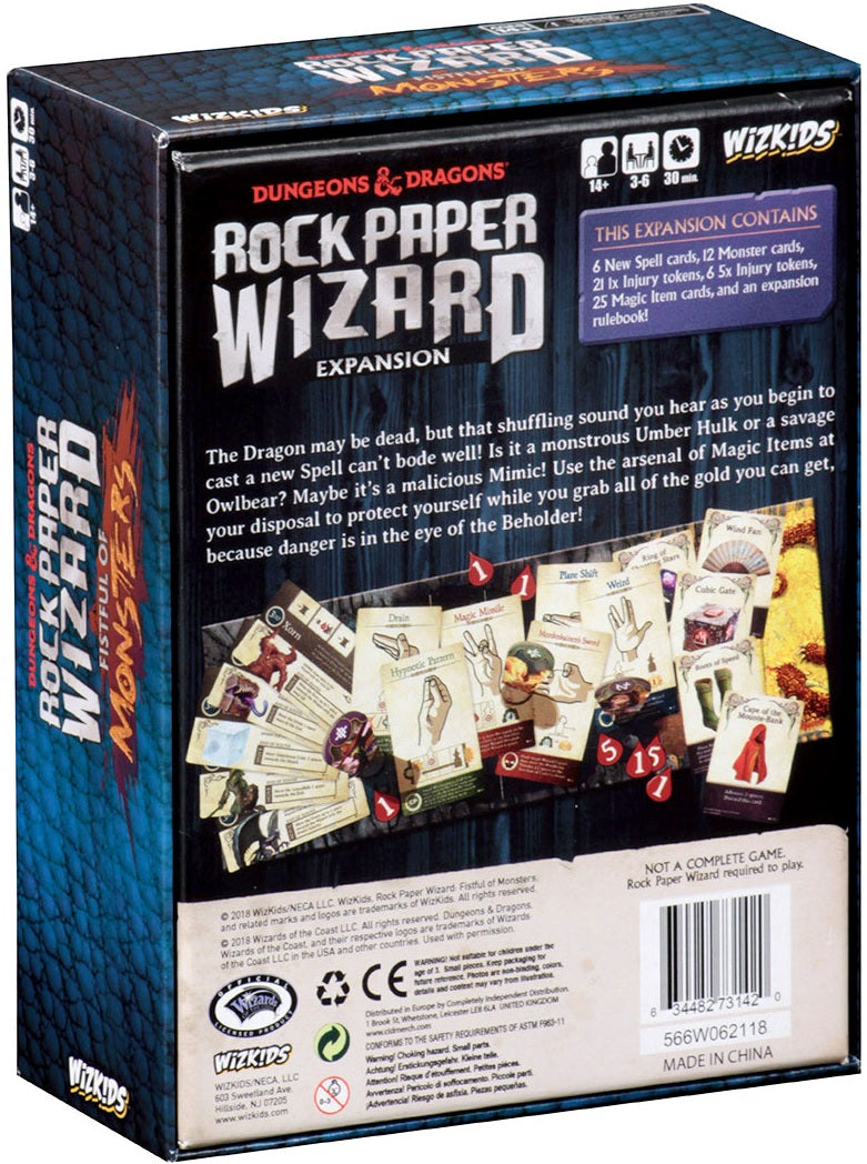 Rock Paper Wizard - Fistfull of Monsters Expansion