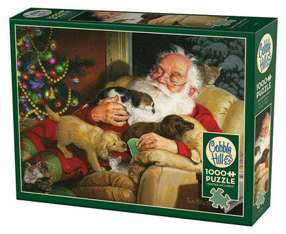 Santa's Quiet Time - 1000 Pieces