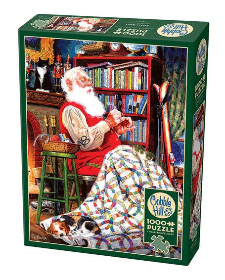 Santa's Quilt - 1000 Pieces