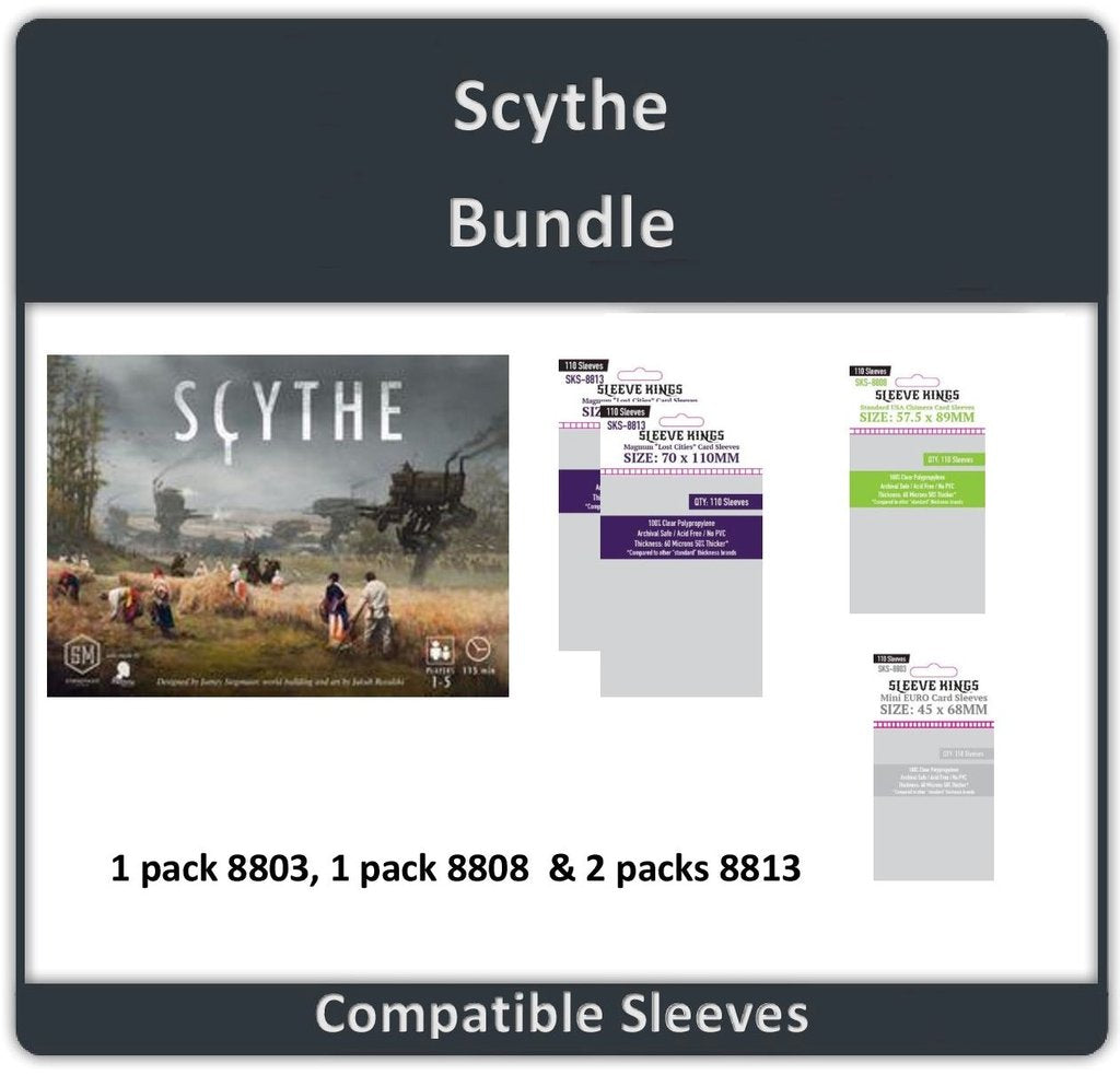 Scythe Sleeves Pack