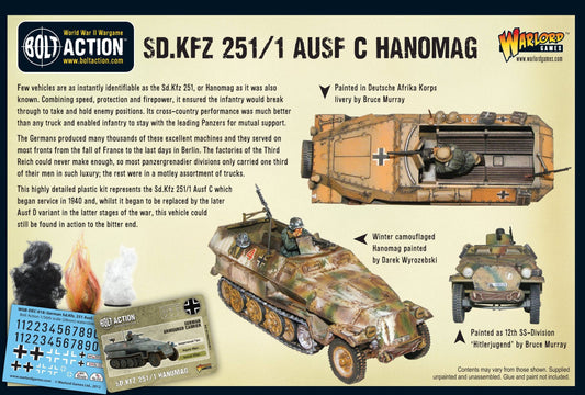 SD.KFZ 251/1 Ausf. C Hanomag