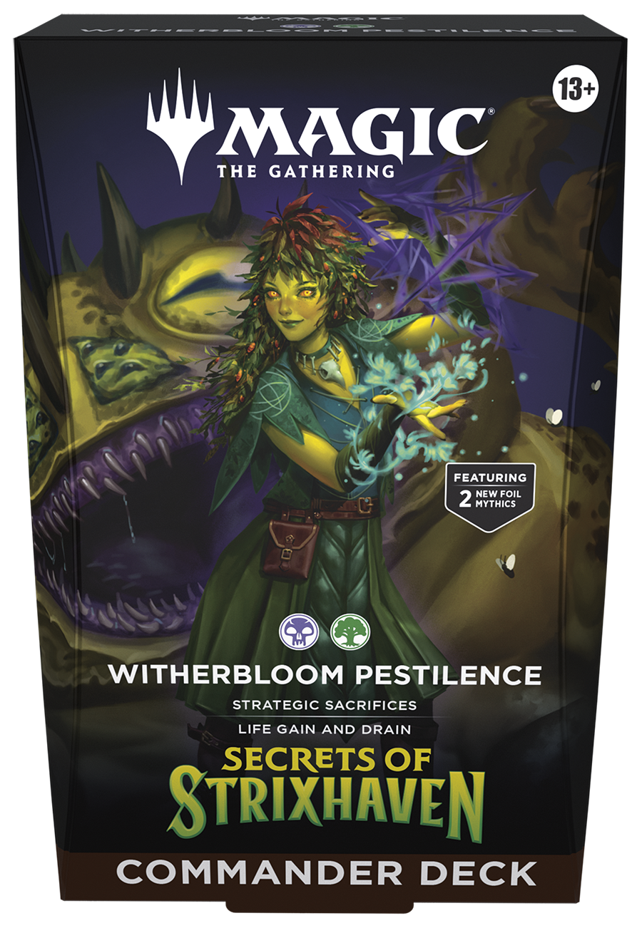 Secrets of Strixhaven - Witherbloom Pestilence Commander Deck