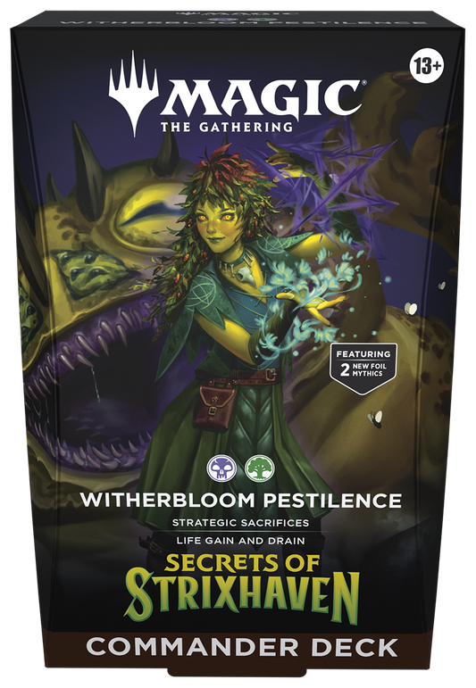 Secrets of Strixhaven - Witherbloom Pestilence Commander Deck