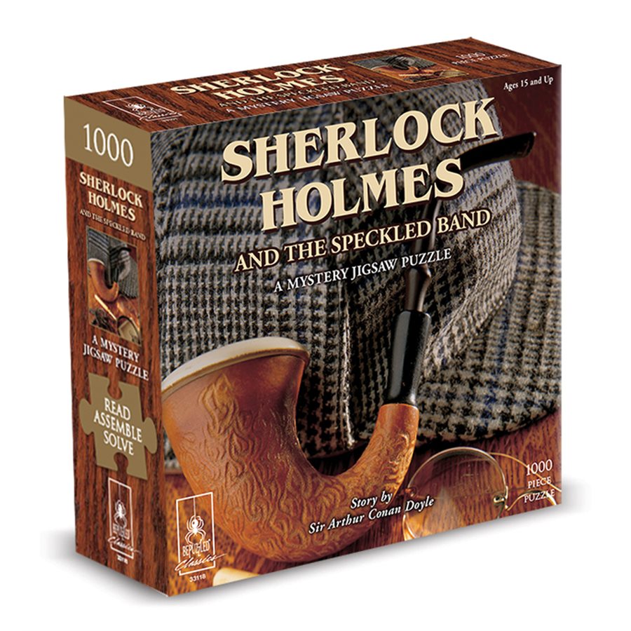 Sherlock Holmes and the Speckled Band - A Mystery Jigsaw Puzzle