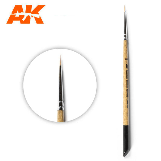 Siberian Kolinsky Brush 2/0