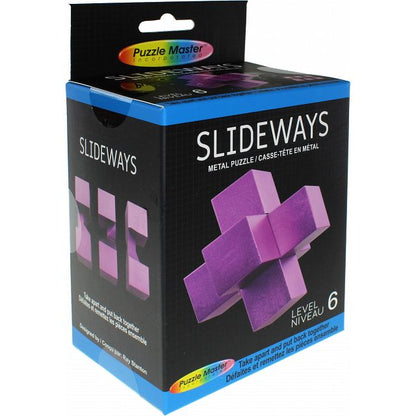 Slideways Metal Puzzle - Difficulty Level 6/10