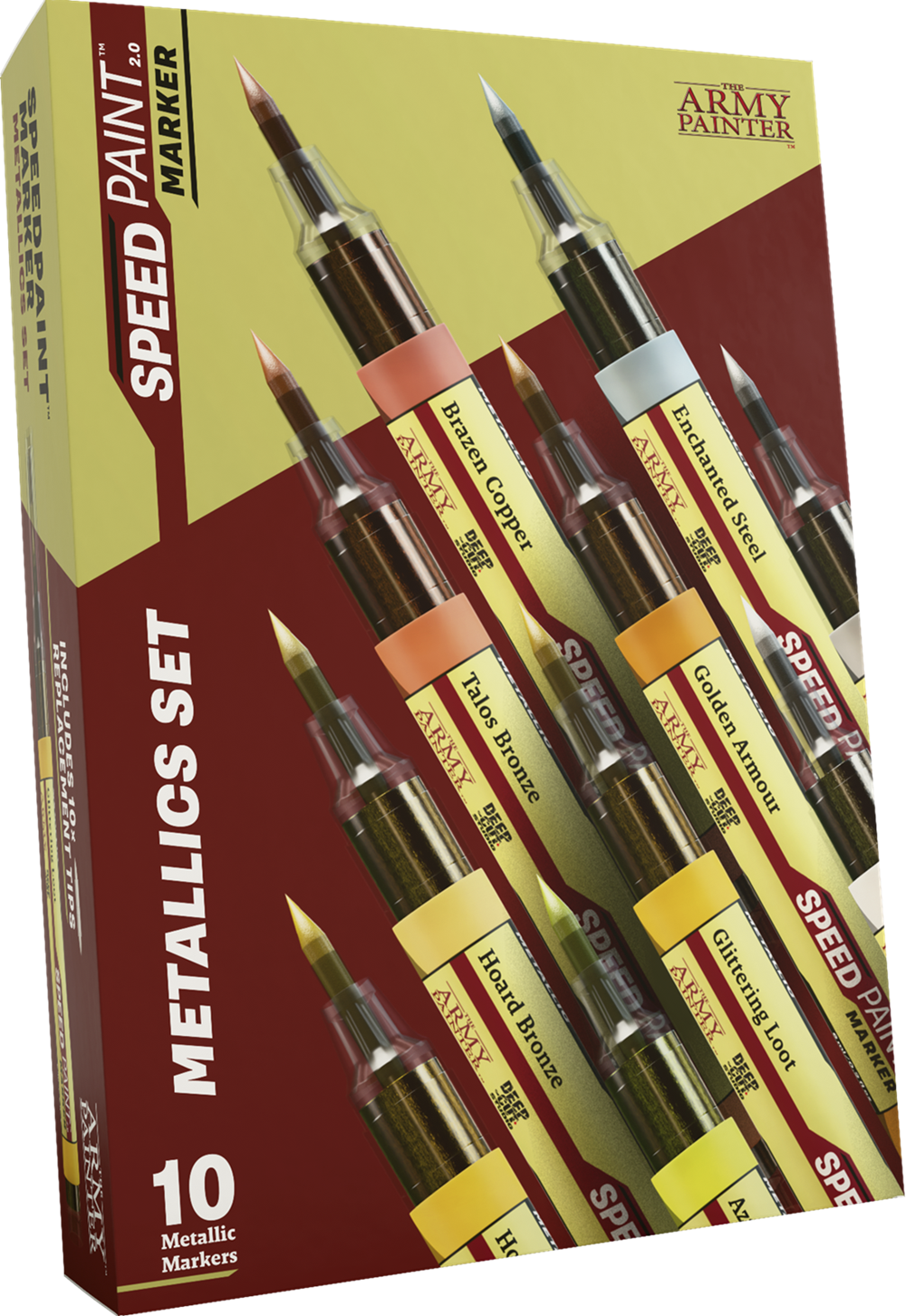 Speedpaint Markers - Metallics Set