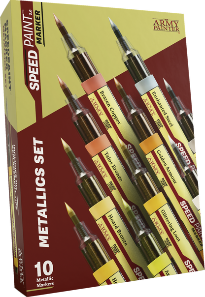 Speedpaint Markers - Metallics Set
