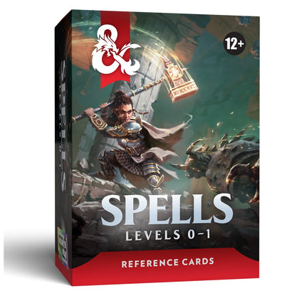 Dungeons & Dragons: Reference Cards: Spells - Levels 0-1 (Pre-Order for August 18th)