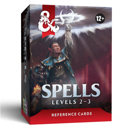 Dungeons & Dragons: Reference Cards: Spells - Levels 2-3 (Pre-Order for August 18th)