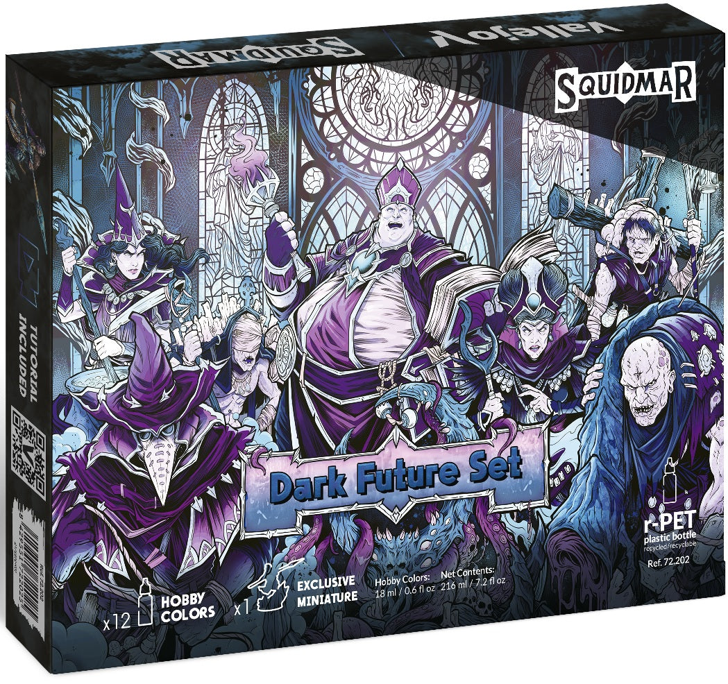 Squidmar Miniatures - Dark Future Paint Set