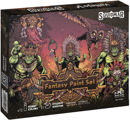 Squidmar Miniatures - Fantasy Paint Set
