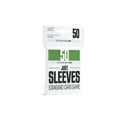 Just Sleeves: Standard Card Game - Green (50) (Color Code: Gray)