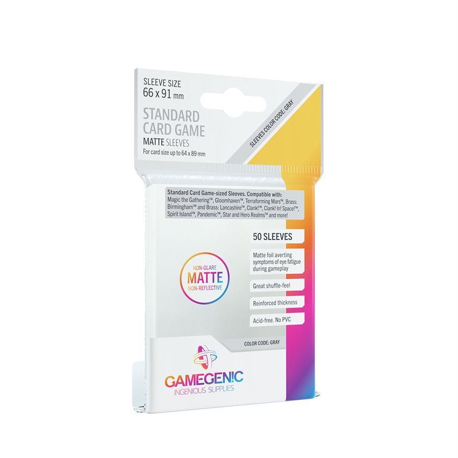 Standard Card Game Sleeves 50 (Matte)