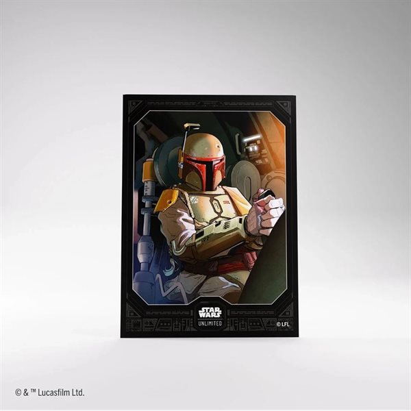 Star Wars Unlimited Premium Art Sleeves: Boba Fett