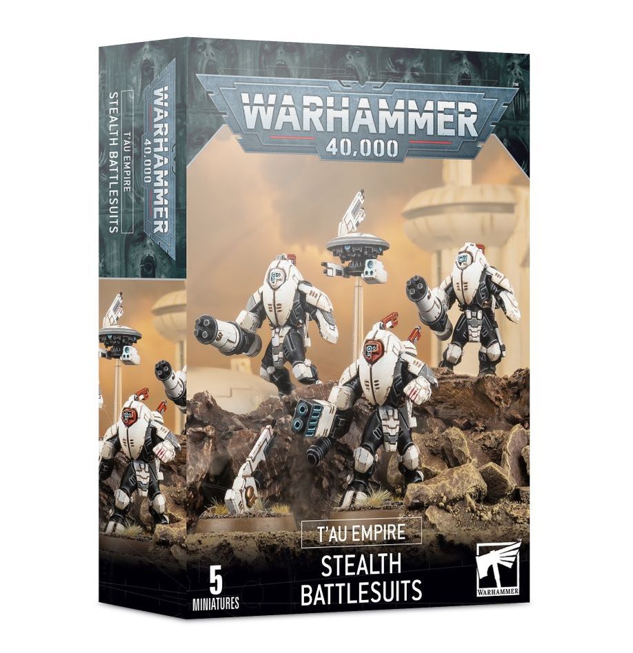 T'au Empire Stealth Battlesuits