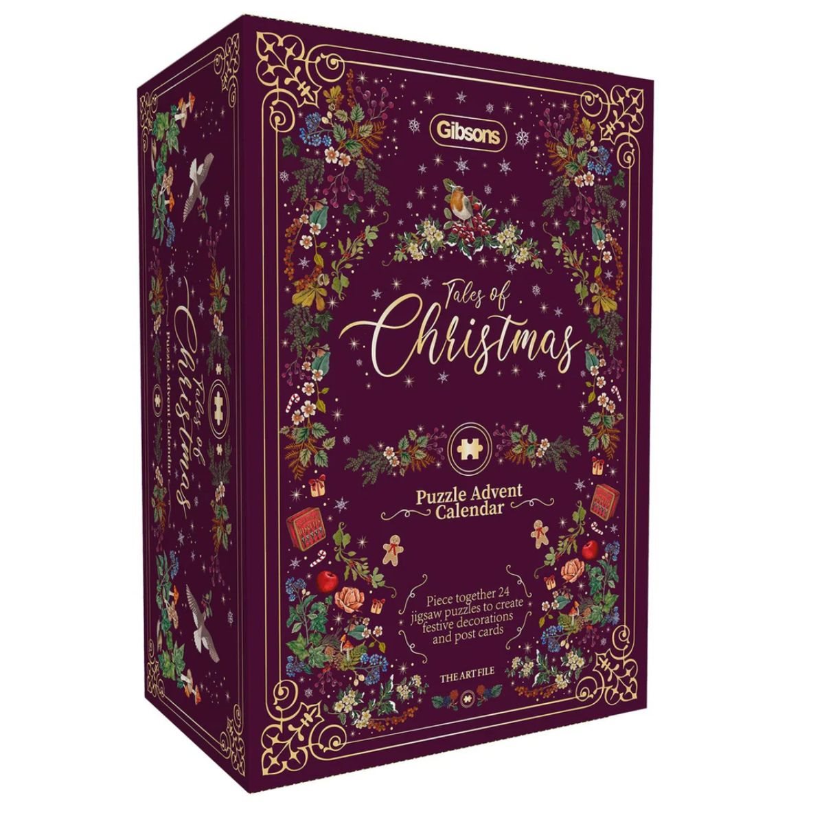 The Art File Collection: Tales of Christmas Advent Calendar (24 Puzzles)